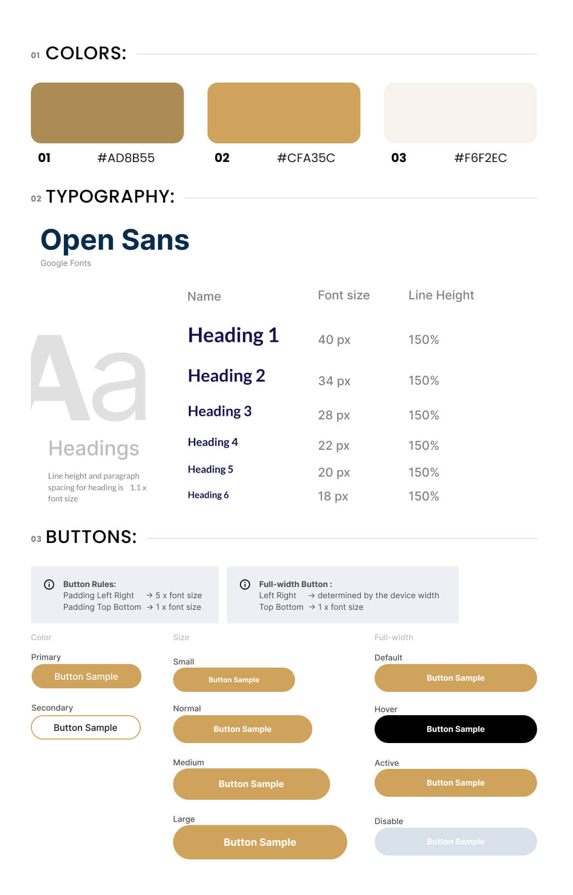 13 Style Guide Elementor WordPress WebTech 99